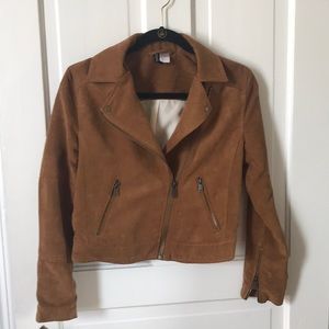 Trendy Faux Suede Jacket